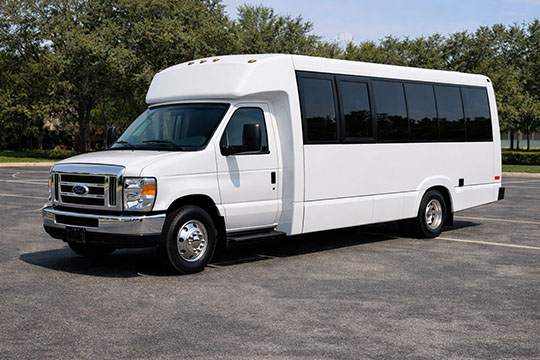 18-passenger minibus rental De Soto TX